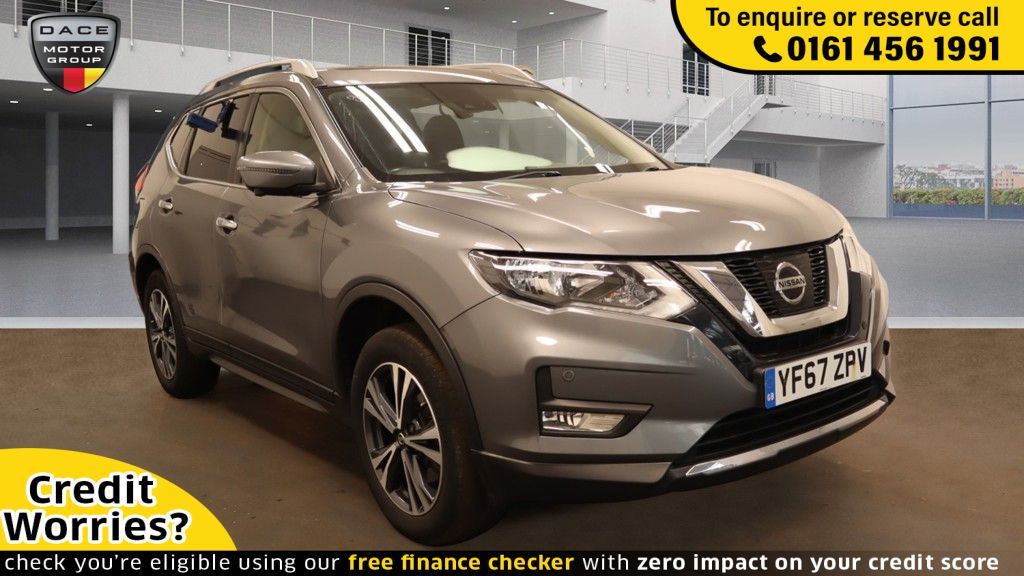 Used 2017 GREY NISSAN X-TRAIL Estate 1.6 DCI N-CONNECTA 5d 130 BHP (reg. 2017-10-31) for sale in Wilmslow