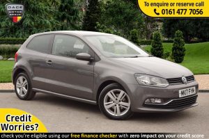 Used 2017 GREY VOLKSWAGEN POLO Hatchback 1.2 MATCH EDITION TSI 3d 89 BHP (reg. 2017-03-25) for sale in Stockport