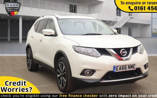 Used 2017 WHITE NISSAN X-TRAIL Estate 1.6 DCI N-TEC 5d 130 BHP (reg. 2017-02-01) for sale in Wilmslow