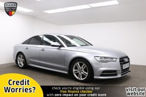 Used 2018 SILVER AUDI A6 Saloon 2.0 TDI QUATTRO S LINE 4d 188 BHP (reg. 2018-01-17) for sale in Manchester
