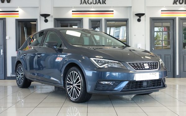 Used 2019 GREY SEAT LEON Hatchback 2.0 TSI XCELLENCE LUX DSG 5d AUTO 188 BHP (reg. 2019-06-25) for sale in Wilmslow