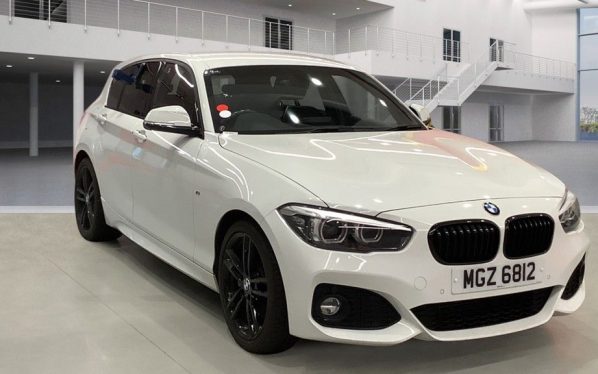 Used 2019 WHITE BMW 1 SERIES Hatchback 1.5 116D M SPORT SHADOW EDITION 5DR 114 BHP (reg. 2019-02-26) for sale in Altrincham