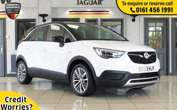 Used 2020 WHITE VAUXHALL CROSSLAND X Hatchback 1.2 GRIFFIN 5d 82 BHP (reg. 2020-02-28) for sale in Wilmslow
