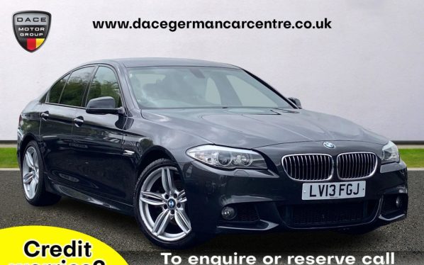 Used 2013 GREY BMW 5 SERIES Saloon 2.0 520D M SPORT 4DR AUTO 181 BHP (reg. 2013-03-28) for sale in Altrincham