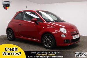 Used 2013 RED FIAT 500 Hatchback 1.2 S 3d 69 BHP (reg. 2013-03-01) for sale in Manchester