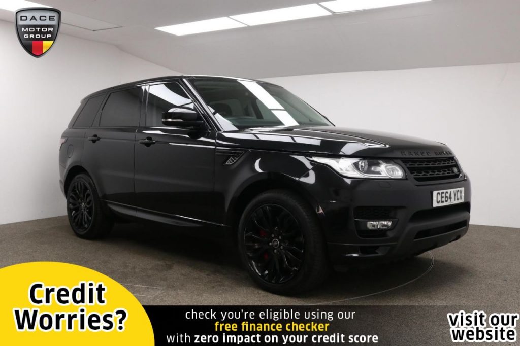 Used 2014 BLACK LAND ROVER RANGE ROVER SPORT SUV 3.0 SDV6 AUTOBIOGRAPHY DYNAMIC 5d AUTO 288 BHP (reg. 2014-11-20) for sale in Manchester