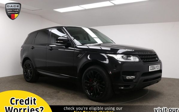 Used 2014 BLACK LAND ROVER RANGE ROVER SPORT SUV 3.0 SDV6 AUTOBIOGRAPHY DYNAMIC 5d AUTO 288 BHP (reg. 2014-11-20) for sale in Manchester