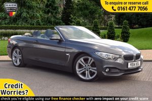 Used 2014 GREY BMW 4 SERIES Convertible 2.0 420D LUXURY 2d 181 BHP (reg. 2014-05-09) for sale in Stockport