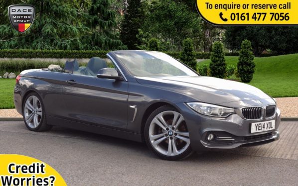 Used 2014 GREY BMW 4 SERIES Convertible 2.0 420D LUXURY 2d 181 BHP (reg. 2014-05-09) for sale in Stockport