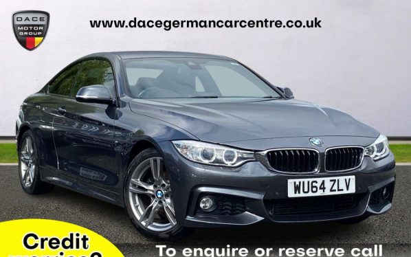 Used 2014 GREY BMW 4 SERIES Coupe 3.0 430D M SPORT 2DR AUTO 255 BHP (reg. 2014-09-01) for sale in Altrincham