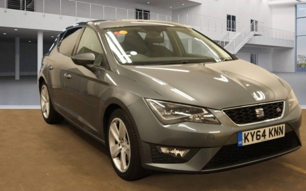 Used 2014 GREY SEAT LEON Hatchback 1.8 TSI FR TECHNOLOGY DSG 5d AUTO 180 BHP (reg. 2014-10-06) for sale in Stockport