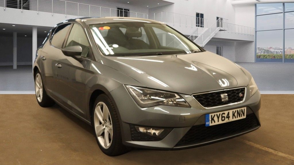Used 2014 GREY SEAT LEON Hatchback 1.8 TSI FR TECHNOLOGY DSG 5d AUTO 180 BHP (reg. 2014-10-06) for sale in Stockport