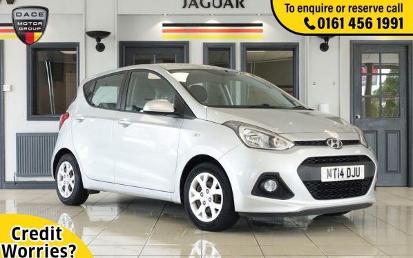Used 2014 SILVER HYUNDAI I10 Hatchback 1.2 SE 5d 86 BHP (reg. 2014-06-20) for sale in Wilmslow