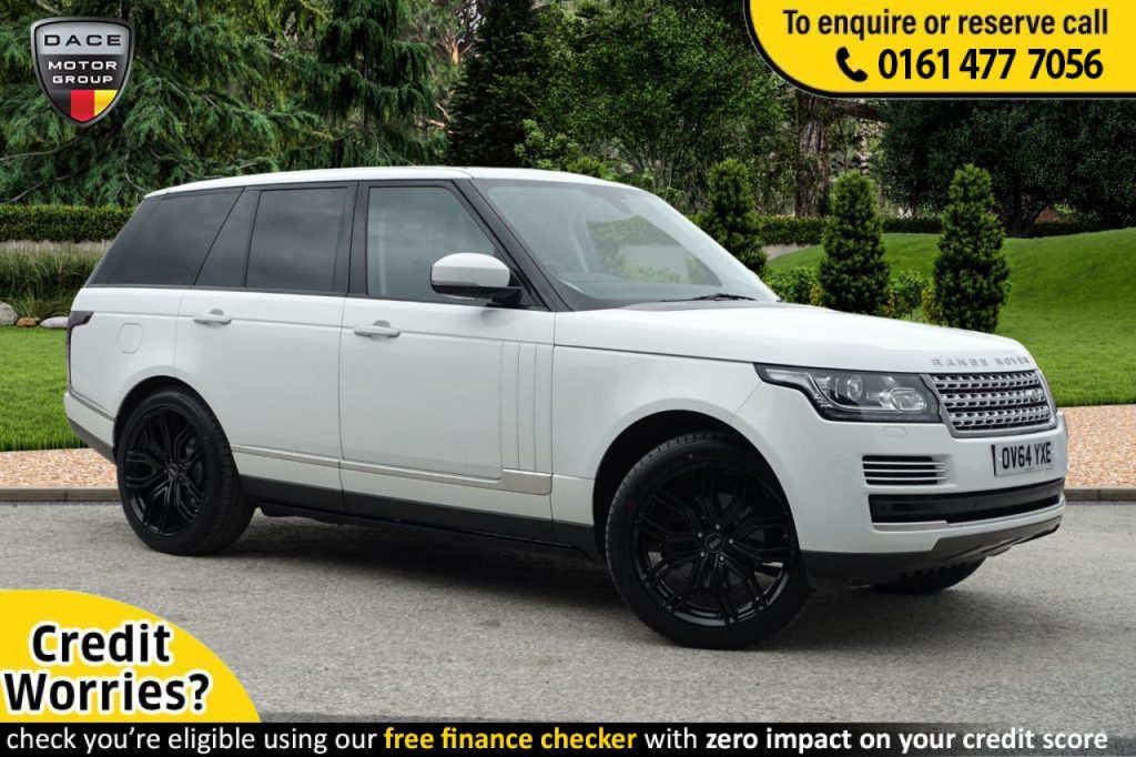 Used 2014 WHITE LAND ROVER RANGE ROVER SUV 3.0 TDV6 VOGUE SE 5d AUTO 258 BHP (reg. 2014-12-02) for sale in Stockport