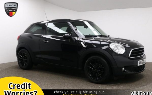 Used 2015 BLACK MINI PACEMAN Coupe 1.6 COOPER D 3d 112 BHP (reg. 2015-03-01) for sale in Manchester