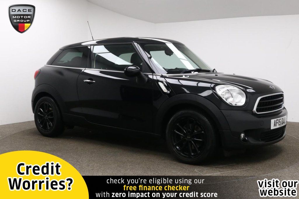 Used 2015 BLACK MINI PACEMAN Coupe 1.6 COOPER D 3d 112 BHP (reg. 2015-03-01) for sale in Manchester