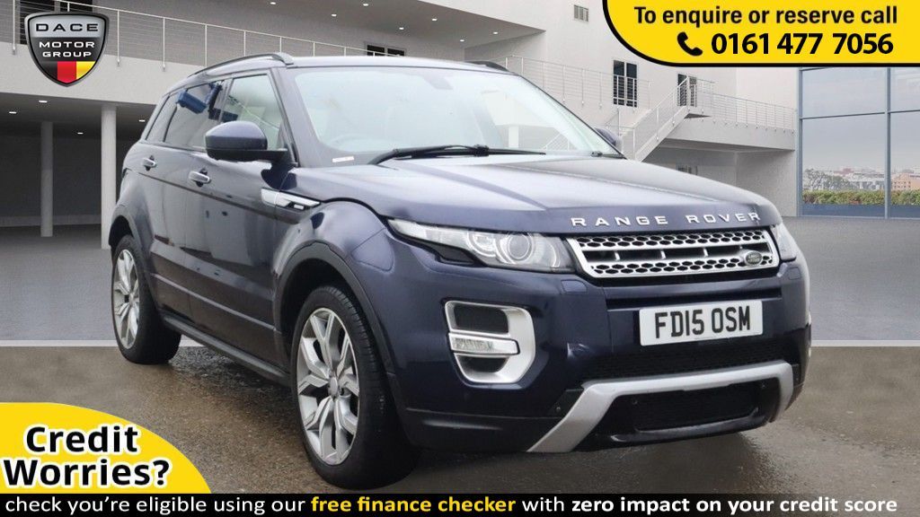 Used 2015 BLUE LAND ROVER RANGE ROVER EVOQUE Estate 2.2 SD4 AUTOBIOGRAPHY 5d AUTO 190 BHP (reg. 2015-05-29) for sale in Stockport