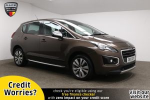 Used 2015 BROWN PEUGEOT 3008 Hatchback 1.6 E-HDI ACTIVE 5d 115 BHP (reg. 2015-04-27) for sale in Manchester