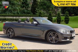 Used 2015 GREY BMW 4 SERIES Convertible 2.0 420I M SPORT 2d 181 BHP (reg. 2015-11-21) for sale in Stockport