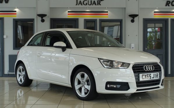 Used 2015 WHITE AUDI A1 Hatchback 1.4 TFSI SPORT 3d 123 BHP (reg. 2015-09-26) for sale in Wilmslow
