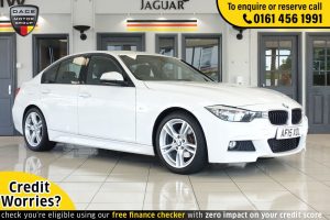 Used 2015 WHITE BMW 3 SERIES Saloon 2.0 320D M SPORT 4d 181 BHP (reg. 2015-04-16) for sale in Wilmslow