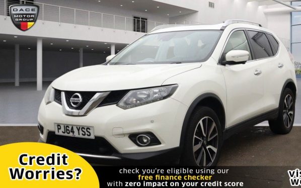Used 2015 WHITE NISSAN X-TRAIL Estate 1.6 DCI N-TEC XTRONIC 5d AUTO 130 BHP (reg. 2015-01-14) for sale in Manchester