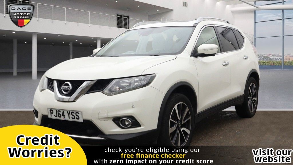 Used 2015 WHITE NISSAN X-TRAIL Estate 1.6 DCI N-TEC XTRONIC 5d AUTO 130 BHP (reg. 2015-01-14) for sale in Manchester