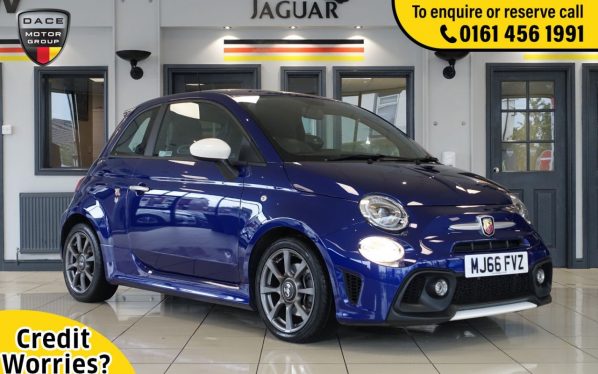 Used 2016 BLUE ABARTH 595 Hatchback 1.4 595 3d 144 BHP (reg. 2016-11-30) for sale in Wilmslow