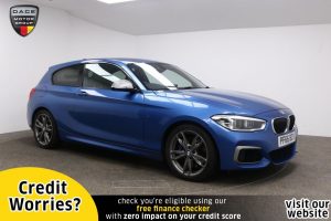Used 2016 BLUE BMW 1 SERIES Hatchback 3.0 M140I 3d AUTO 335 BHP (reg. 2016-11-17) for sale in Manchester