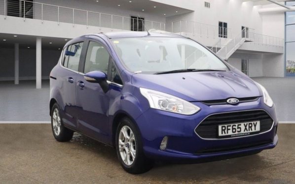 Used 2016 BLUE FORD B-MAX MPV 1.6 ZETEC 5d AUTO 104 BHP (reg. 2016-02-26) for sale in Stockport
