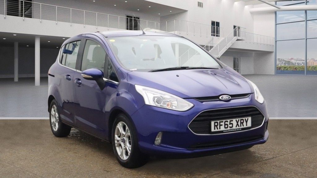 Used 2016 BLUE FORD B-MAX MPV 1.6 ZETEC 5d AUTO 104 BHP (reg. 2016-02-26) for sale in Stockport