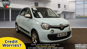 Used 2016 BLUE RENAULT TWINGO Hatchback 1.0 THE COLOR RUN SPECIAL EDITION 5d 70 BHP (reg. 2016-08-08) for sale in Manchester