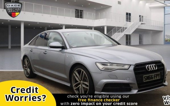 Used 2016 GREY AUDI A6 Saloon 2.0 TDI ULTRA BLACK EDITION 4d AUTO 188 BHP (reg. 2016-11-29) for sale in Manchester