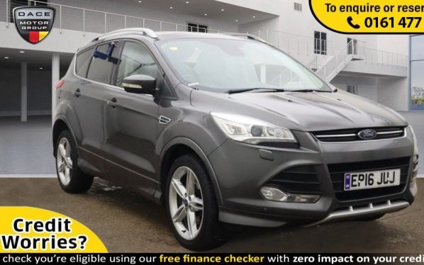 Used 2016 GREY FORD KUGA Hatchback 2.0 TITANIUM X SPORT TDCI 5d AUTO 177 BHP (reg. 2016-04-20) for sale in Stockport