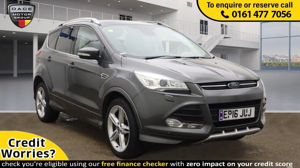 Used 2016 GREY FORD KUGA Hatchback 2.0 TITANIUM X SPORT TDCI 5d AUTO 177 BHP (reg. 2016-04-20) for sale in Stockport