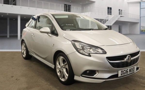 Used 2016 SILVER VAUXHALL CORSA Hatchback 1.4 SRI VX-LINE 3d 89 BHP (reg. 2016-03-24) for sale in Stockport