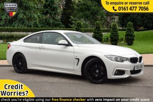 Used 2016 WHITE BMW 4 SERIES Coupe 2.0 420D XDRIVE M SPORT 2d AUTO 188 BHP (reg. 2016-09-28) for sale in Stockport