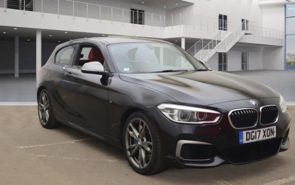 Used 2017 BLACK BMW 1 SERIES Hatchback 3.0 M140I 3d AUTO 335 BHP (reg. 2017-03-09) for sale in Stockport