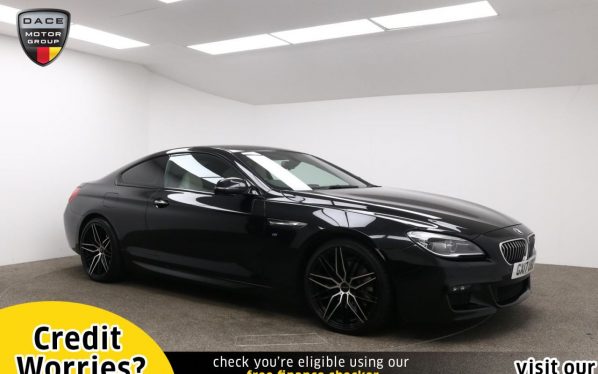 Used 2017 BLACK BMW 6 SERIES Coupe 3.0 640D M SPORT 2d AUTO 309 BHP (reg. 2017-03-29) for sale in Manchester