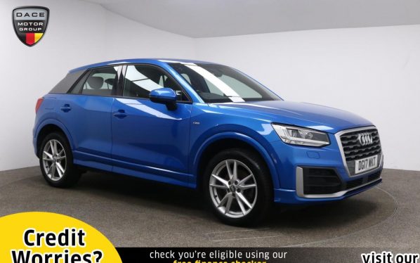 Used 2017 BLUE AUDI Q2 SUV 1.4 TFSI S LINE 5d 148 BHP (reg. 2017-03-02) for sale in Manchester
