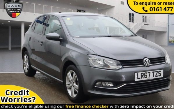 Used 2017 GREY VOLKSWAGEN POLO Hatchback 1.2 MATCH EDITION TSI 5d 89 BHP (reg. 2017-09-29) for sale in Stockport