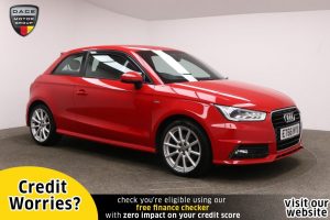 Used 2017 RED AUDI A1 Hatchback 1.4 TFSI S LINE 3d 123 BHP (reg. 2017-01-18) for sale in Manchester