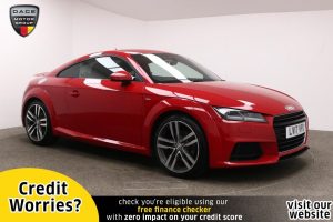 Used 2017 RED AUDI TT Coupe 2.0 TFSI S LINE 2d AUTO 227 BHP (reg. 2017-04-27) for sale in Manchester