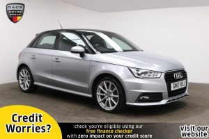 Used 2017 SILVER AUDI A1 Hatchback 1.4 SPORTBACK TFSI S LINE 5d 123 BHP (reg. 2017-06-17) for sale in Manchester