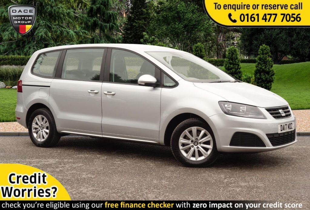 Used 2017 SILVER SEAT ALHAMBRA 7 Seater 2.0 TDI S 5d AUTO 150 BHP (reg. 2017-07-18) for sale in Stockport