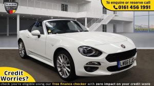 Used 2017 WHITE FIAT 124 Convertible 1.4 SPIDER MULTIAIR LUSSO PLUS 2d 139 BHP (reg. 2017-02-18) for sale in Wilmslow