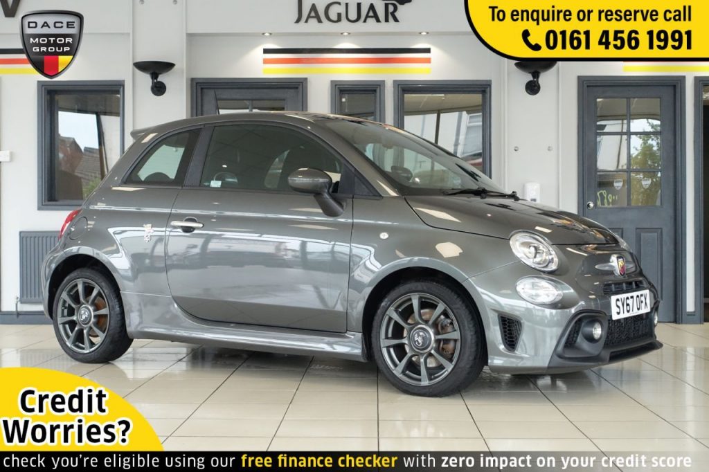 Used 2018 GREY ABARTH 595 Hatchback 1.4 595 MTA 3d AUTO 144 BHP (reg. 2018-02-09) for sale in Wilmslow