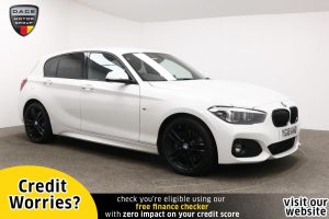 Used 2018 WHITE BMW 1 SERIES Hatchback 1.5 118I M SPORT SHADOW EDITION 5d 134 BHP (reg. 2018-03-16) for sale in Manchester