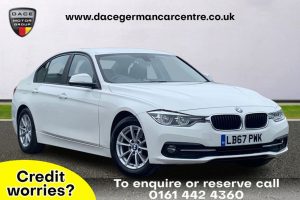 Used 2018 WHITE BMW 3 SERIES Saloon 2.0 320D ED PLUS 4DR AUTO 161 BHP (reg. 2018-02-05) for sale in Altrincham