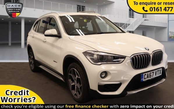 Used 2018 WHITE BMW X1 Estate 2.0 SDRIVE18D XLINE 5d 148 BHP (reg. 2018-01-31) for sale in Stockport